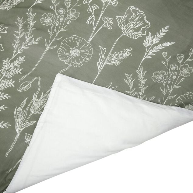 Parure de lit 220x240cm 2 personnes micro lav&eacute;e &agrave; motifs (3 mod&egrave;les)