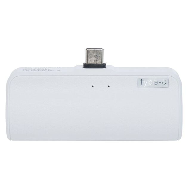 Powerbank mini lightning blanc