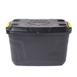 Box de rangement brico noir 110L