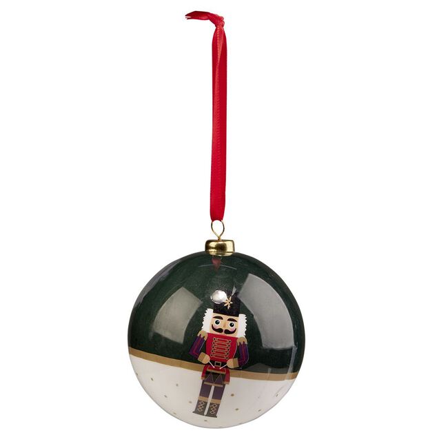 Boule de No&euml;l papier design Fantasia &Oslash;8cm