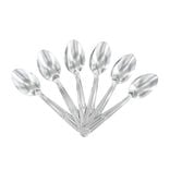 Lot de 6 cuill&egrave;res &agrave; caf&eacute;