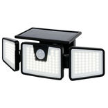 Lampe solaire triple LED 550 lumens détecteur de mouvement