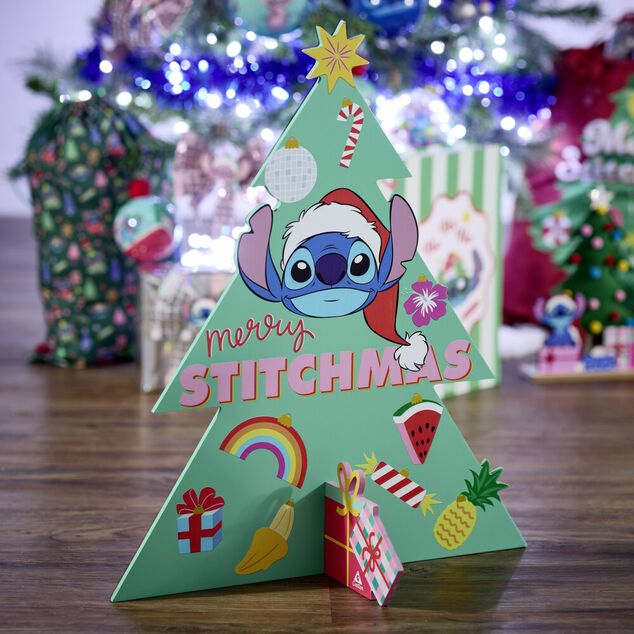 Sapin d&eacute;coratif Disney Stitch &agrave; poser H50 cm