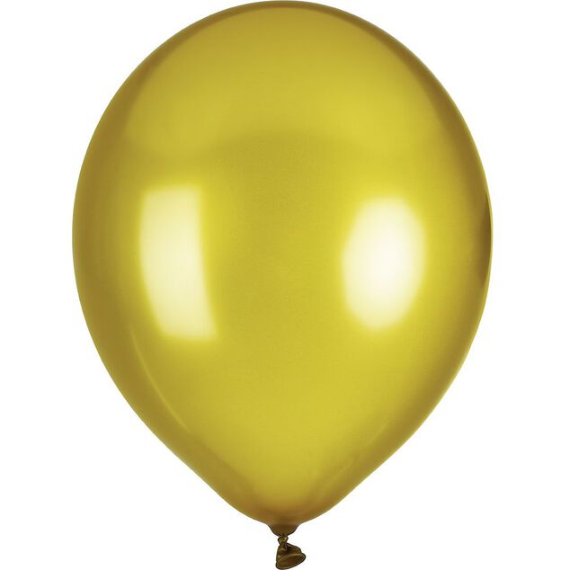 Ballon blanc dor&eacute; argent&eacute; x50