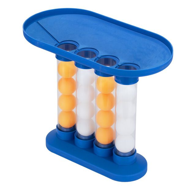 Jeu de 4 &agrave; la suite 16 balles &agrave; lancer plastique 16x14xH26cm