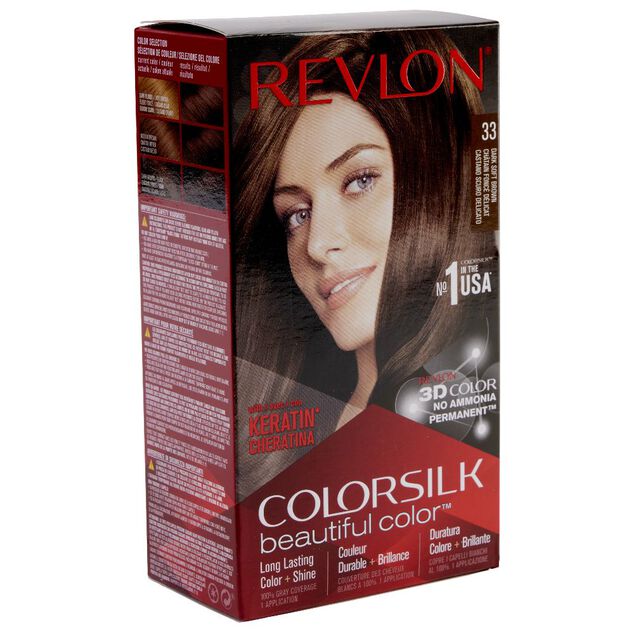 Coloration cheveux Chatain fonc&eacute; 33 Revlon