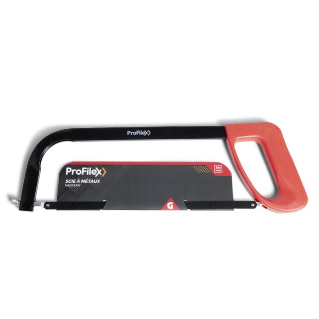 Scie &agrave; m&eacute;taux 30cm rouge