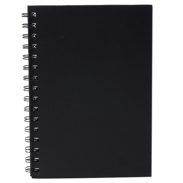 Cahier &agrave; spirale A5 beige 80 pages