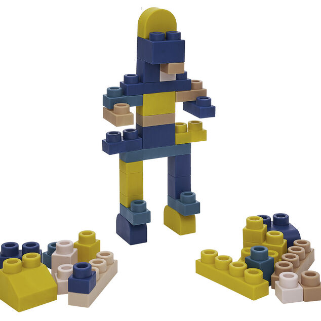Jeu de construction 60 blocs souples