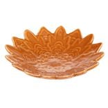 Vide-poche forme fleur de tournesol en dolomite &Oslash;13cm (3 mod&egrave;les)