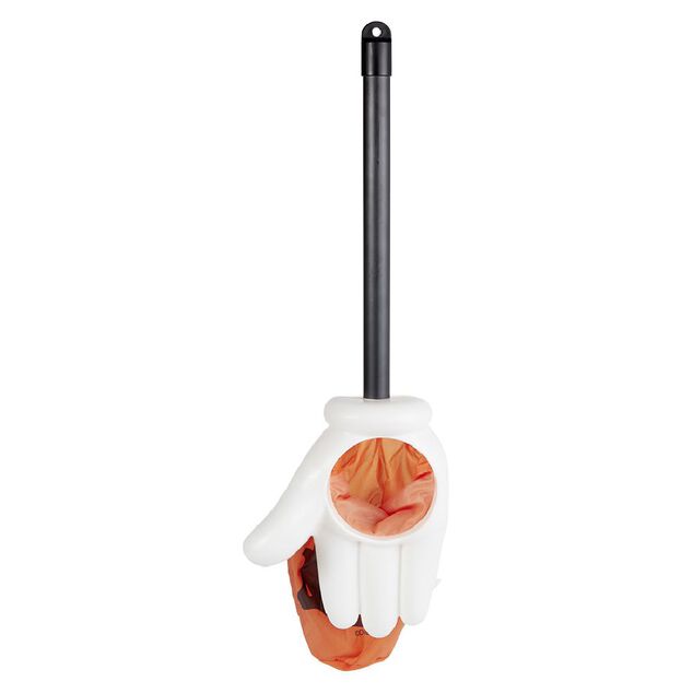 Perche sac &agrave; bonbon Halloween Disney main de Mickey &Oslash;20xL60cm