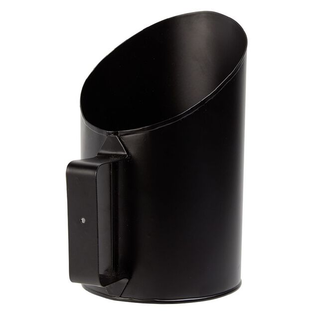 Pelle &agrave; pellets m&eacute;tal noir