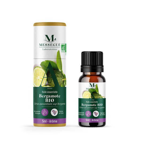 Huile essentielle bergamote bio Mess&eacute;gu&eacute; 5ml