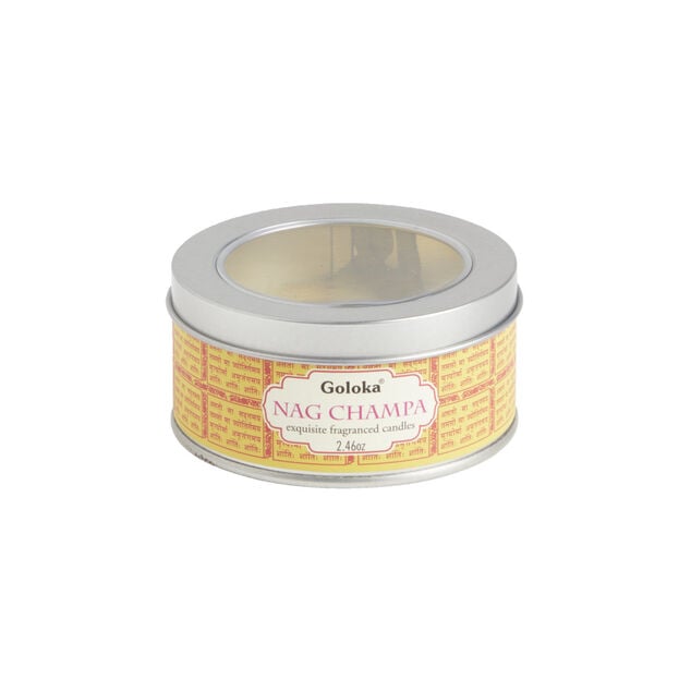 Bougie parfum&eacute;e Nag Champa Goloka 70g
