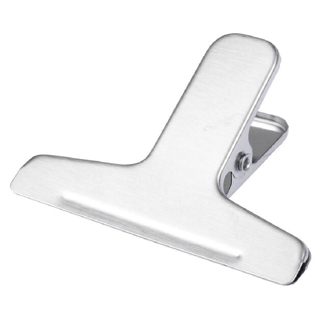 Pince &agrave; sachet inox x4