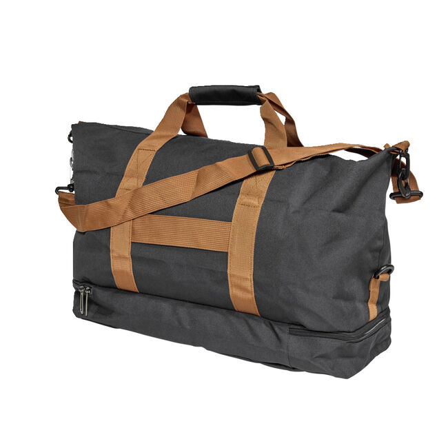 Sac de sport mixte 44x24xH35cm - 2 mod&egrave;les noir ou bleu marine