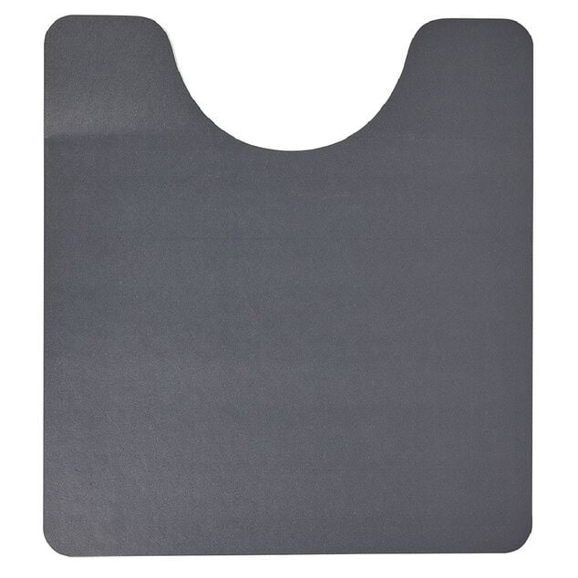 Tapis WC  en vinyle gris