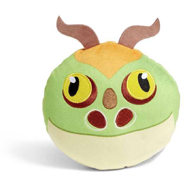 Coussin t&ecirc;te de dragon &Oslash;16cm polyester 8 mod&egrave;les