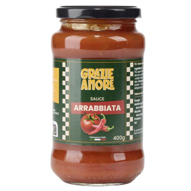 Sauce arrabiata Grazie Amore 400gr