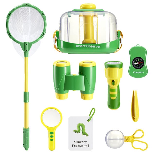 Jeu d&eacute;couverte des insectes avec 11 accessoires