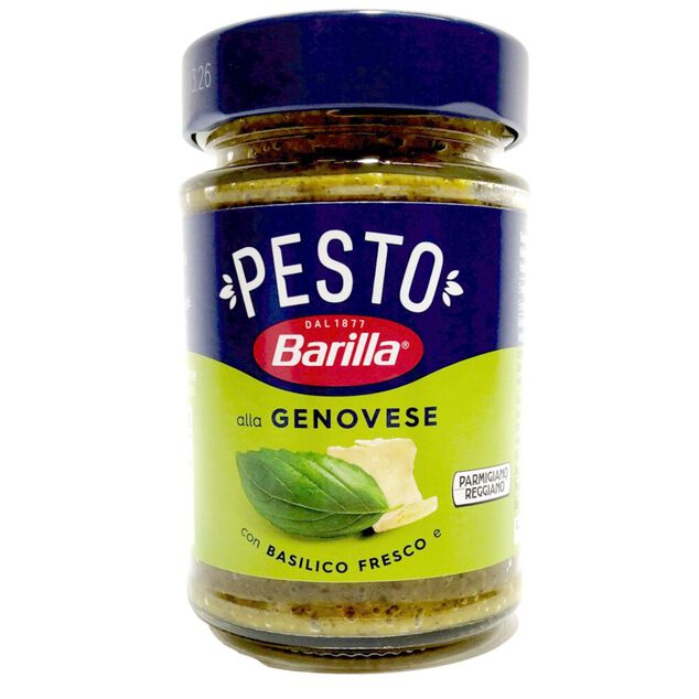 Sauce pesto genovese au basilic frais Barilla pot 190g