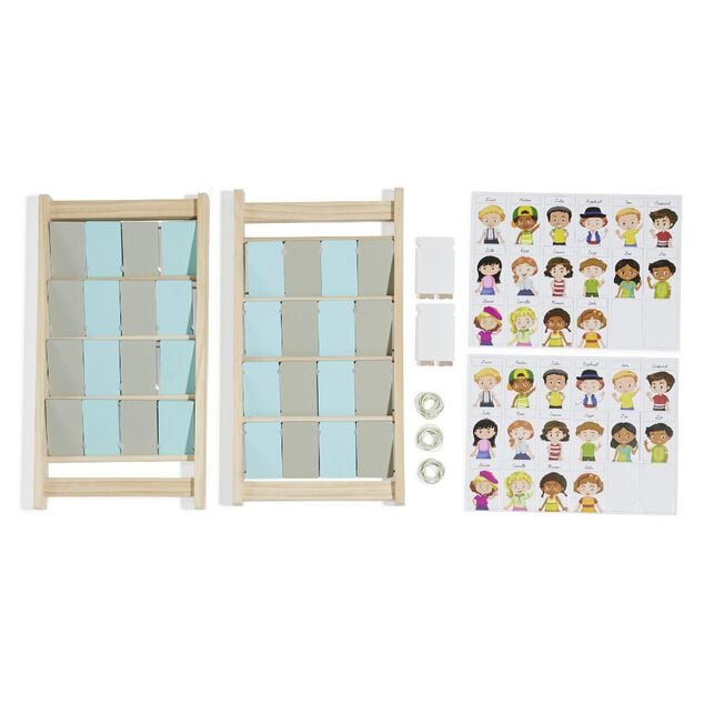 Jeu Qui suis-je g&eacute;ant en bois