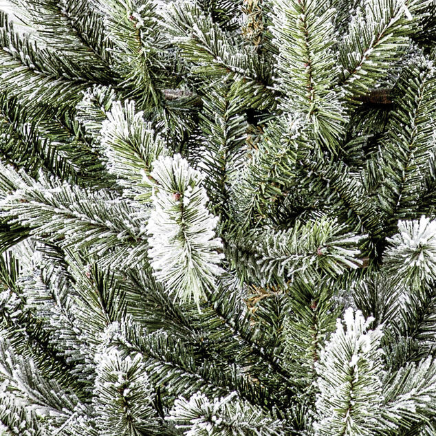 Sapin artificiel enneigé vert 467 branches Ø99xH180cm