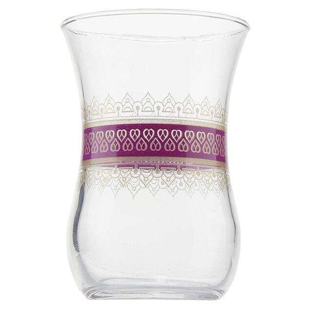 Verre &agrave; th&eacute; motif oriental Touareg x 6