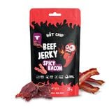 Viande s&eacute;ch&eacute;e boeuf Beef Jerky saveur bacon et chili 25gr