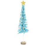 Sapin en feutrine et bois à poser H45cm - 4 modèles