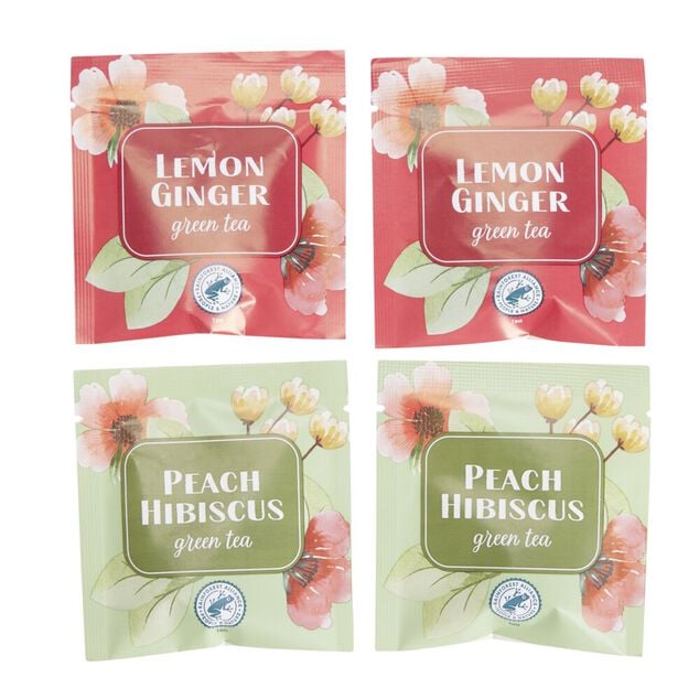 Coffret mug 330ml avec 4 sachets de th&eacute; (3 mod&egrave;les)