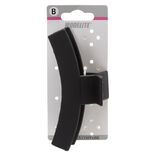 Pince à cheveux noir mat L.11 cm