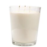 Bougie citronnelle 3 m&egrave;ches &Oslash;13,5xH18cm