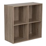 Structure pour Box Cube 4 cases bois blanc 69x30xH69cm