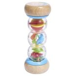 Hochet bâton de pluie en bois