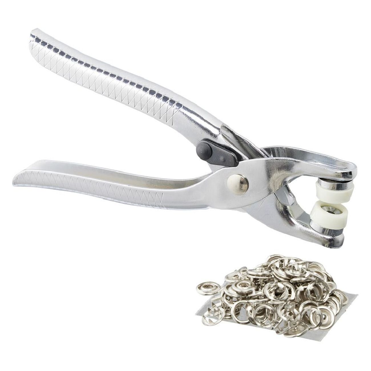 Lot De 120 Sets De Boutons Pression Solides - QOOSEA - Pour Couture Et Mercerie