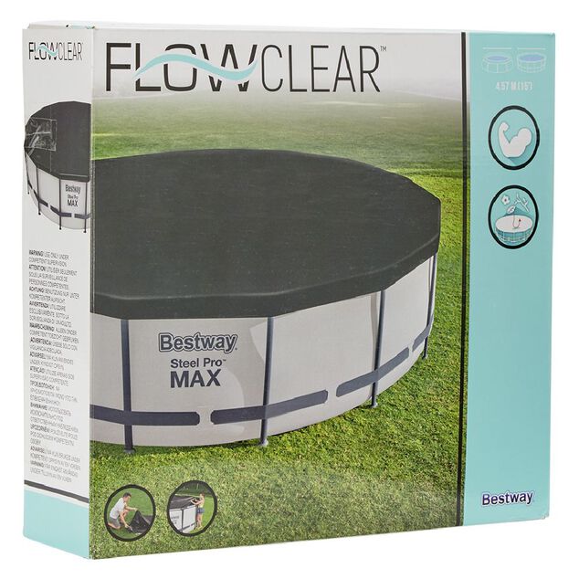 B&acirc;che de protection piscine tubulaire ronde &Oslash; 457 cm