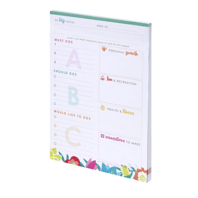 Carnet bloc m&eacute;mo en papier 50 pages pr&eacute;imprim&eacute;es 18x13cm