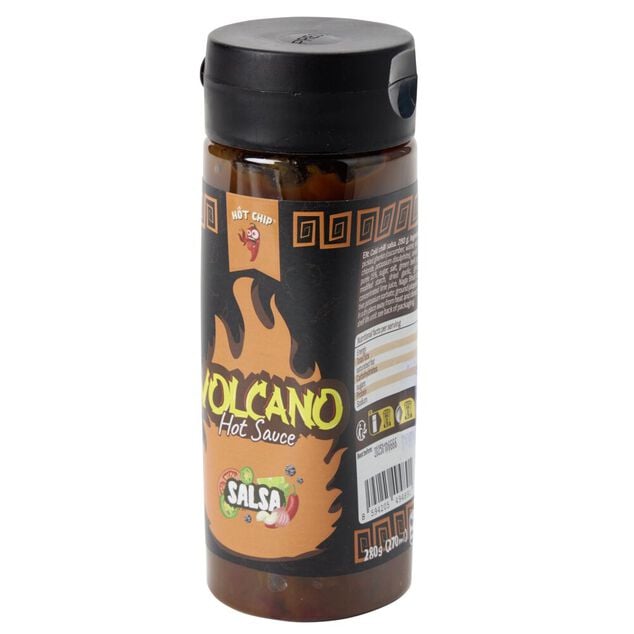Sauce piquante Hot Chip Volcano saveur salsa 270ml
