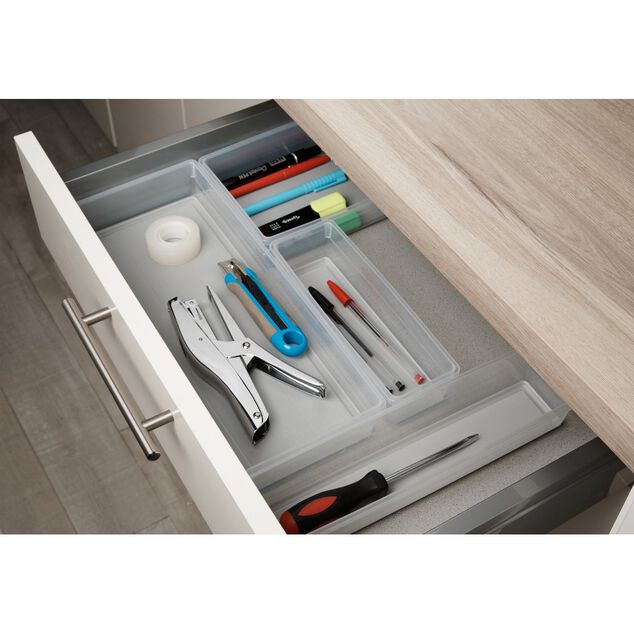 Bo&icirc;te de rangement pour tiroir 22,5x7,5xH.5 cm