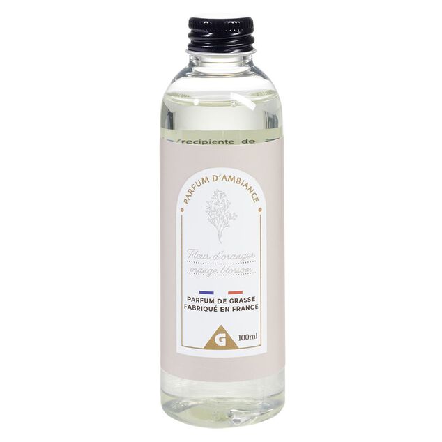 Recharge diffuseur orange senteur fleur d'oranger 100ml