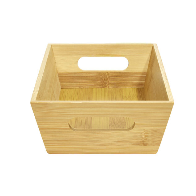 Pani&egrave;re de rangement bambou 22x15xH6,5cm
