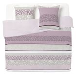 Parure de lit R&eacute;colte L260X240 cm et 2 taies d'oreiller