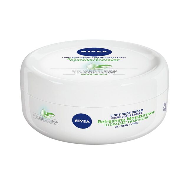 Crème corps Nivea hydratante aloe vera pot 200ml