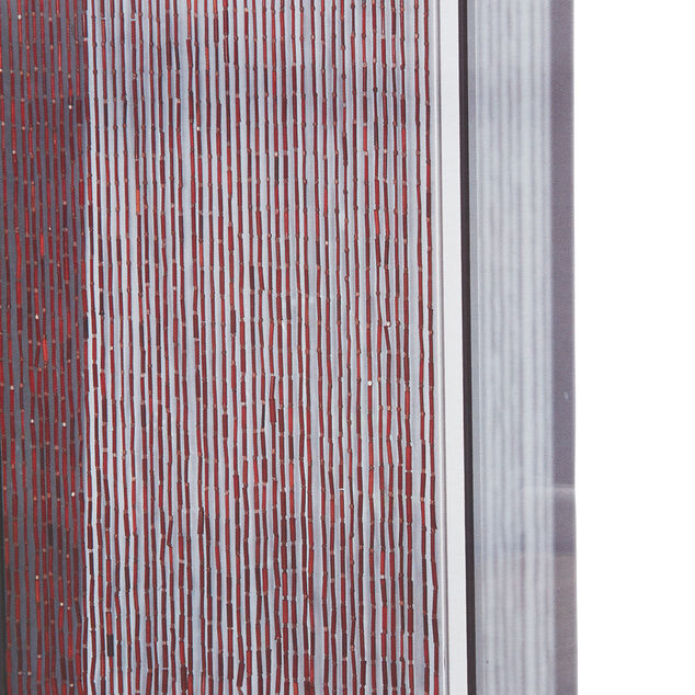 Rideau de porte marron anti mouches