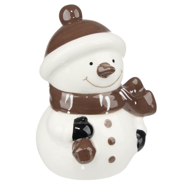 Figurine de No&euml;l en dolomite H11,5cm (2 mod&egrave;les)