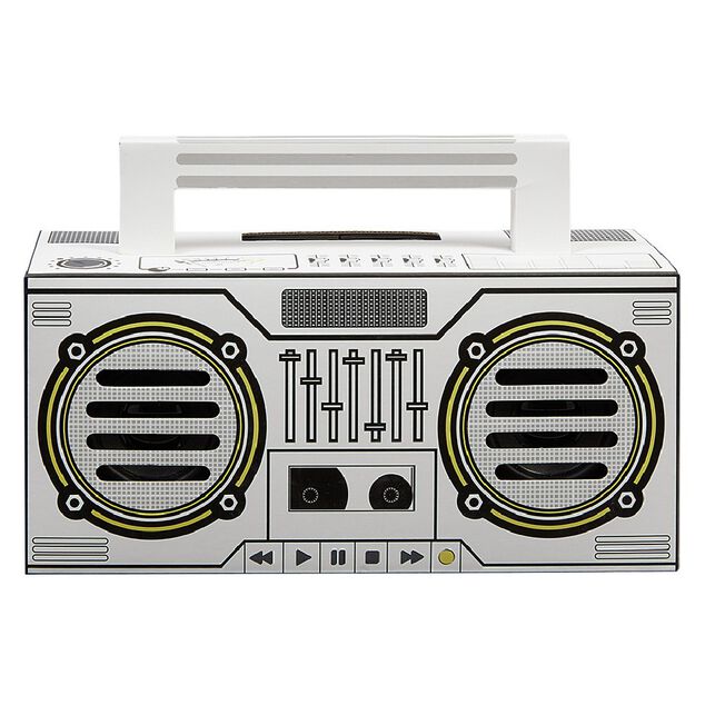 Enceinte r&eacute;tro bluetooth 2 coloris