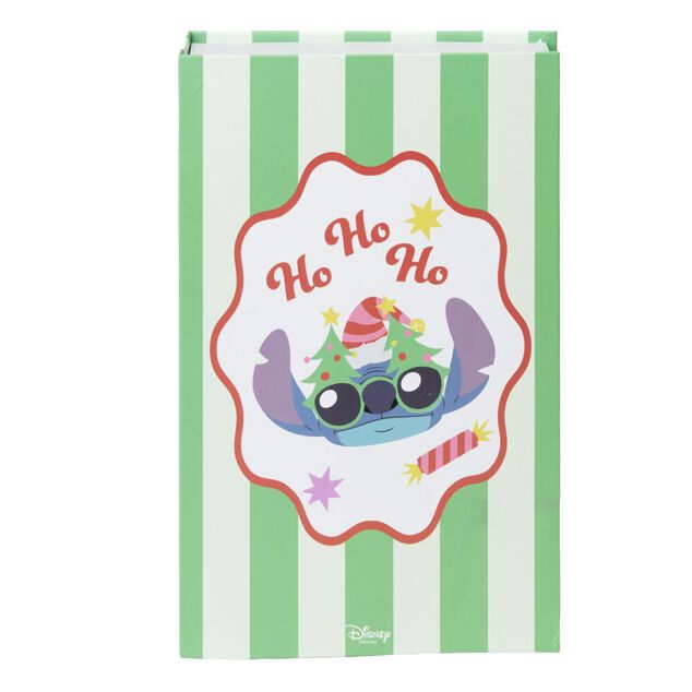 Bo&icirc;te livre de No&euml;l Disney Stitch 11xH29cm