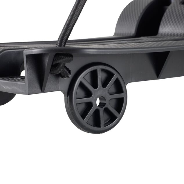 Diable compact pliant transport 50kg m&eacute;tal et plastique noir