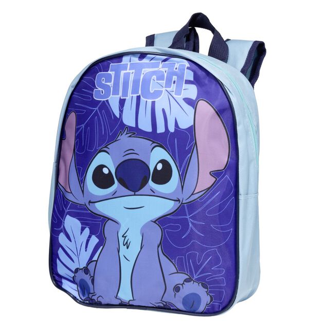 Sac &agrave; dos enfant Stitch bleu 26x10xH36cm